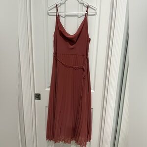 Mauve maternity dress